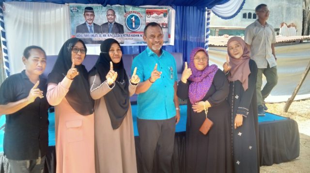 Warga Melati Raya Kota Sorong Beri Dukungan Politik kepada Pasangan ARUS
